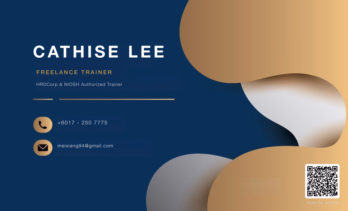 Digital Business Card & Profile sample