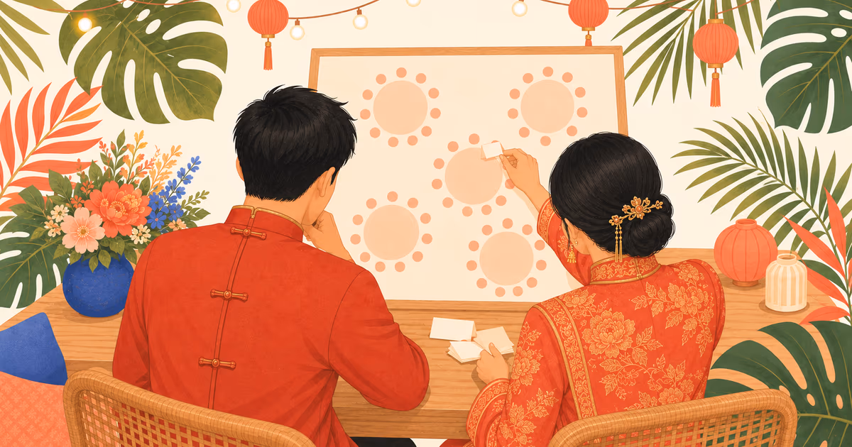 Wedding Seating Plan and Guest List: Which App, and Where to Start
